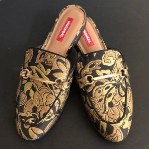 UnionBay Brocade Flat Mules